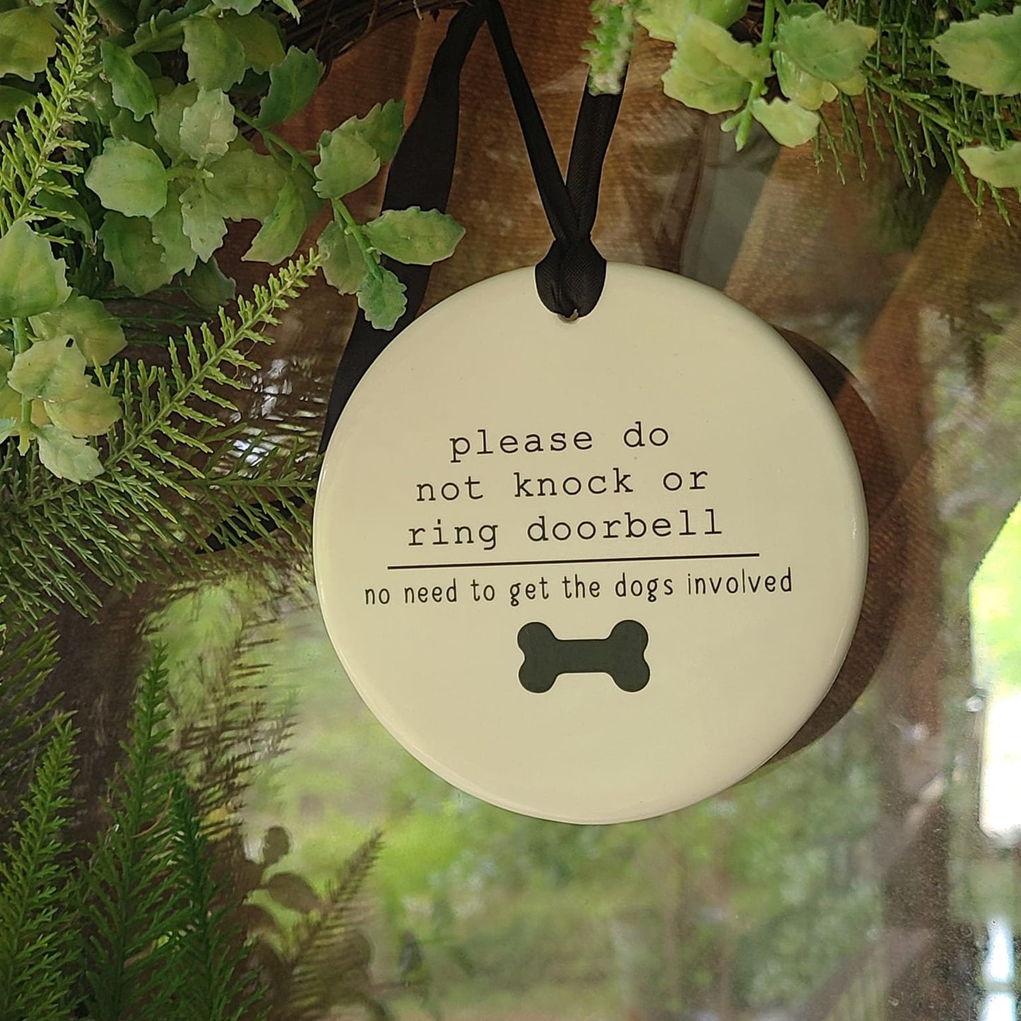 Baby Sleeping Sign Do Not Knock, Do Not Ring Doorbell Sign, No Knocking Sign - different sizes available