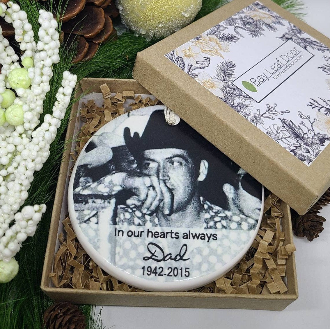 Ornament: Personalized Memorial Sympathy