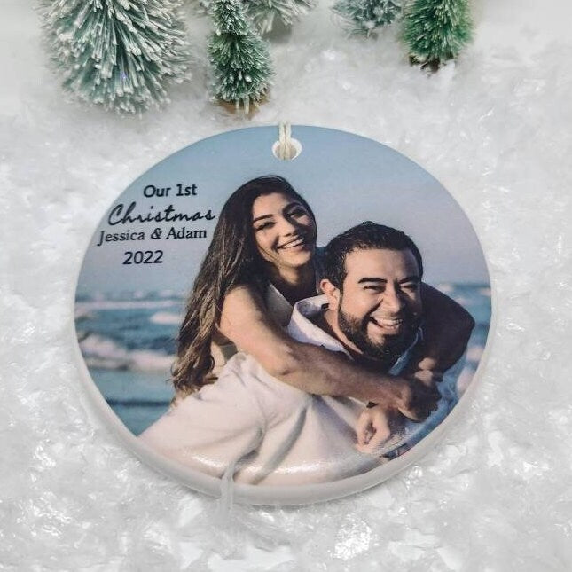 Ornament: Personalized Our First Christmas, Dating