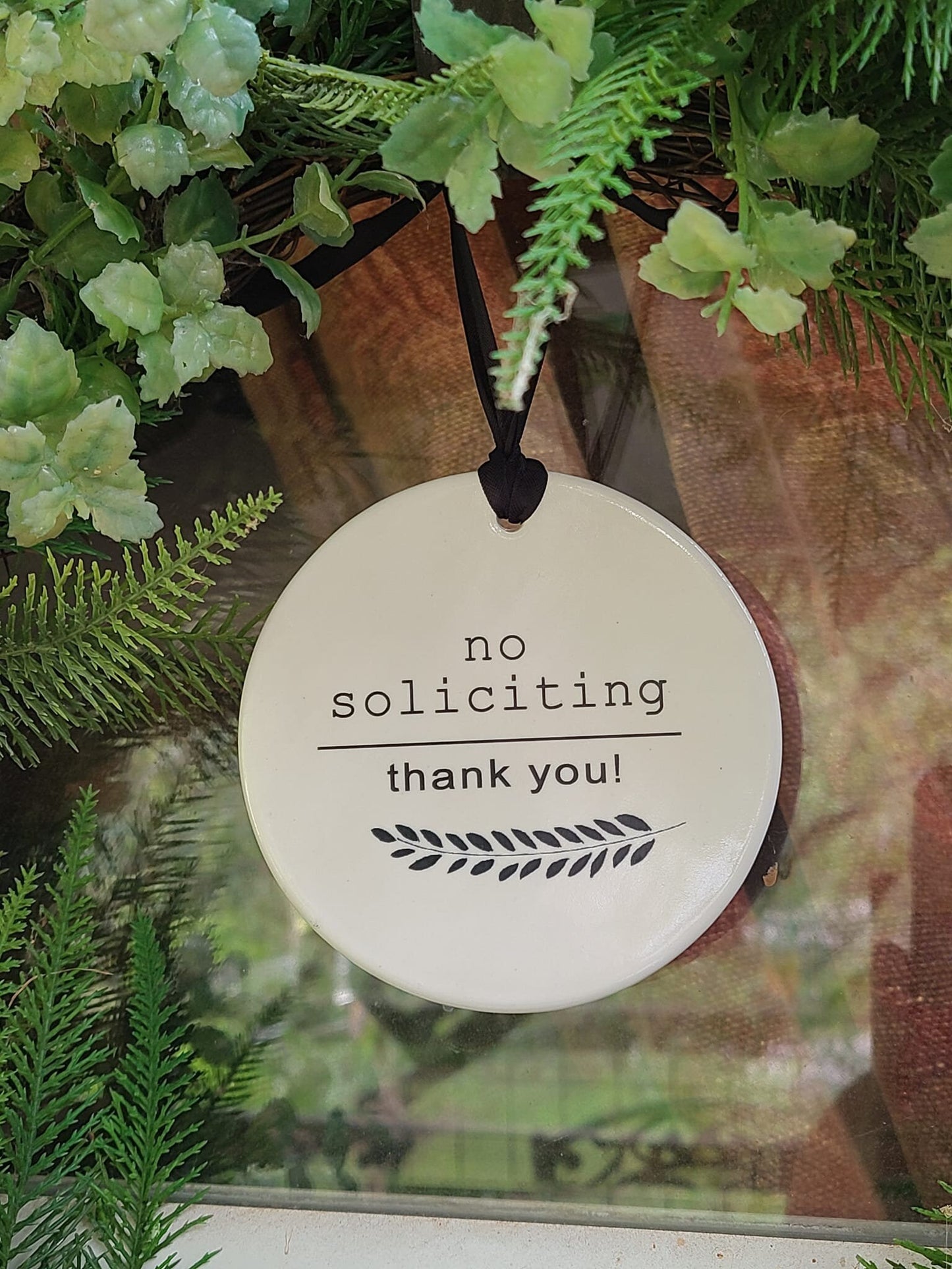 Sign Thin Mints, No Soliciting Sign, No Soliciting, Kid's Welcome - Sign No Soliciting, Ceramic Sign - different sizes and styles available