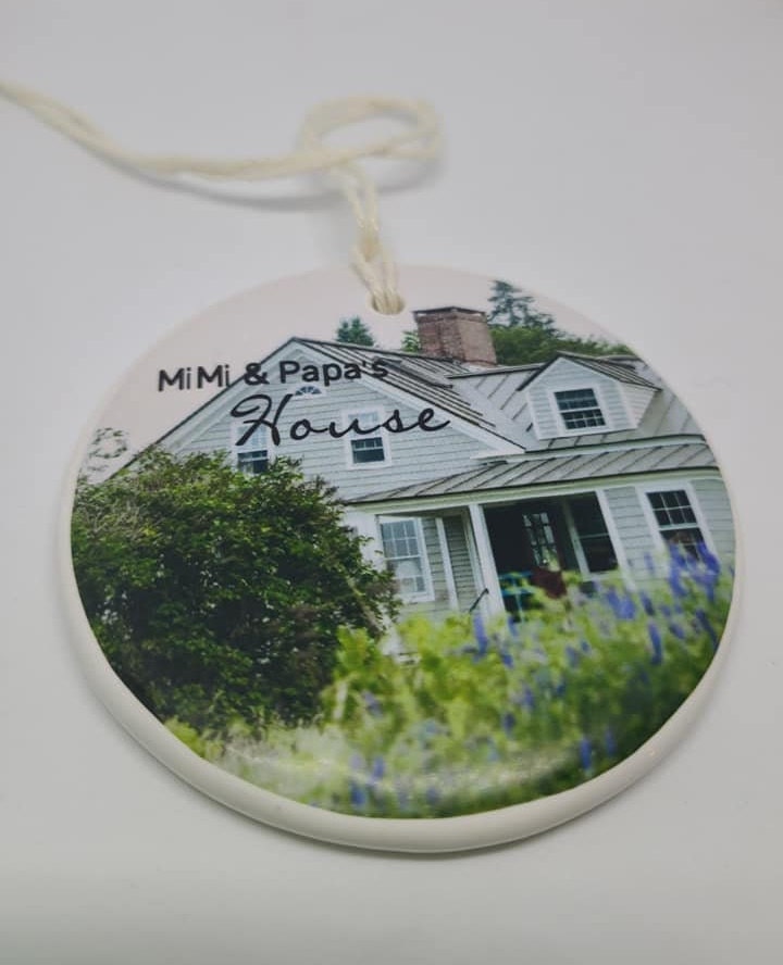 Ornament: Personalized Grandparent's House