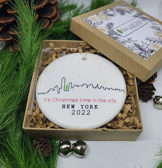 Ornament: New York Skyline