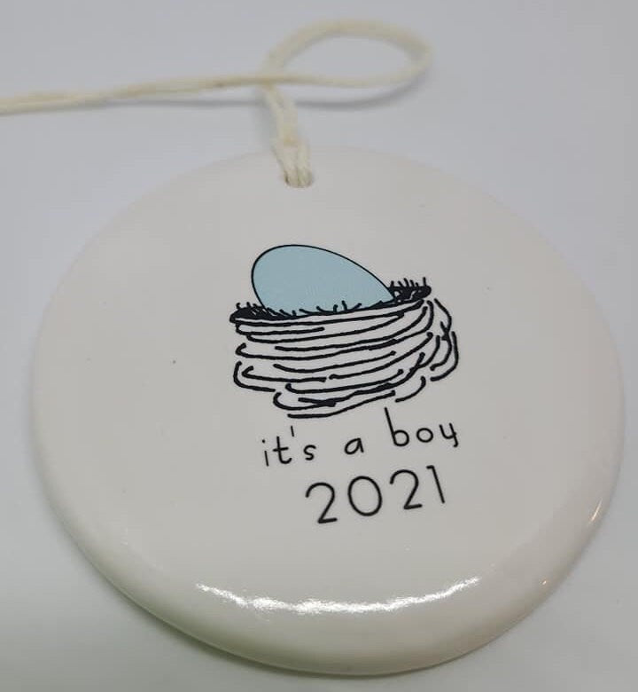 Ornament: Expecting Ornament, Egg