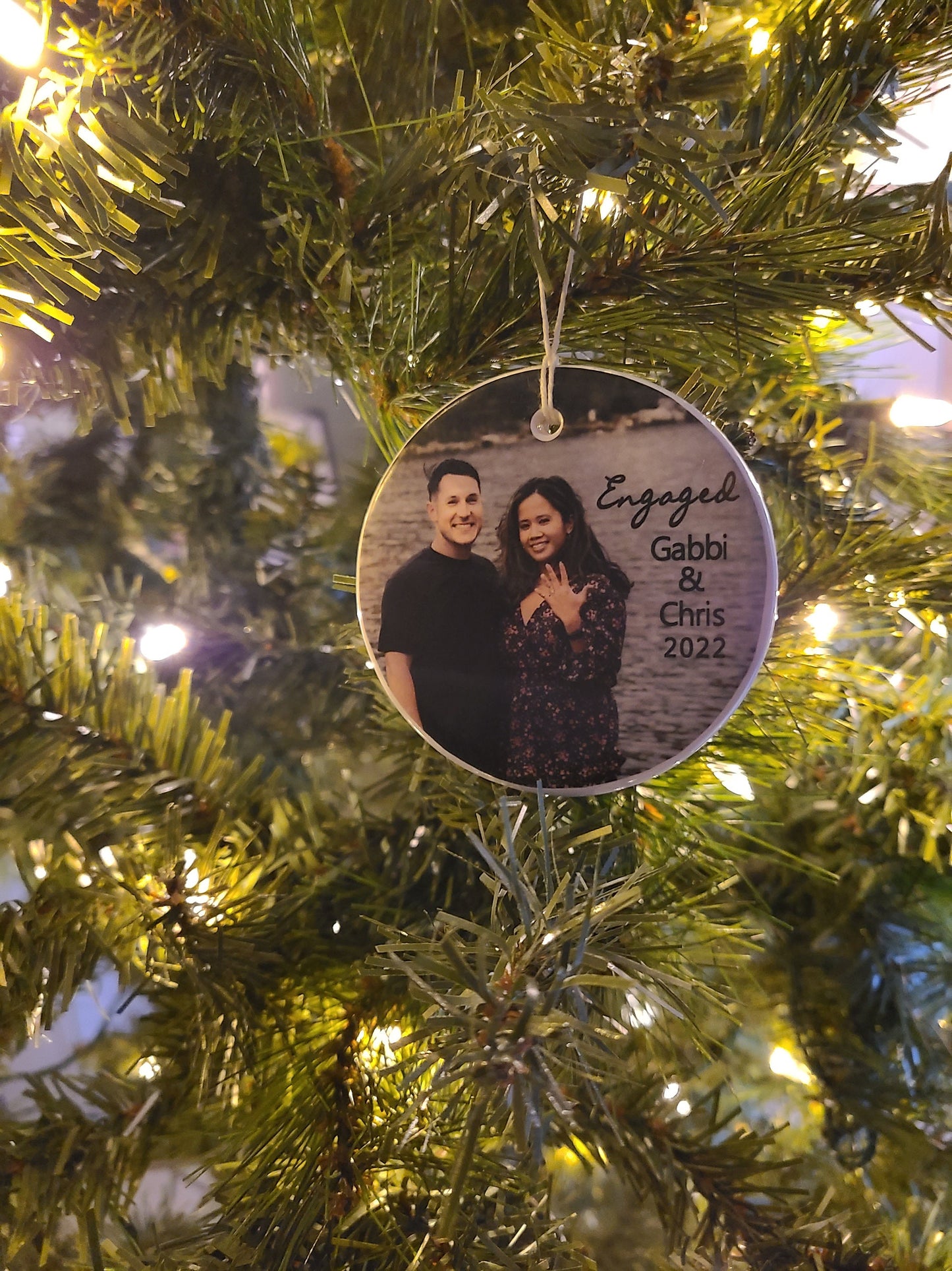 Ornament: Personalized Engaged