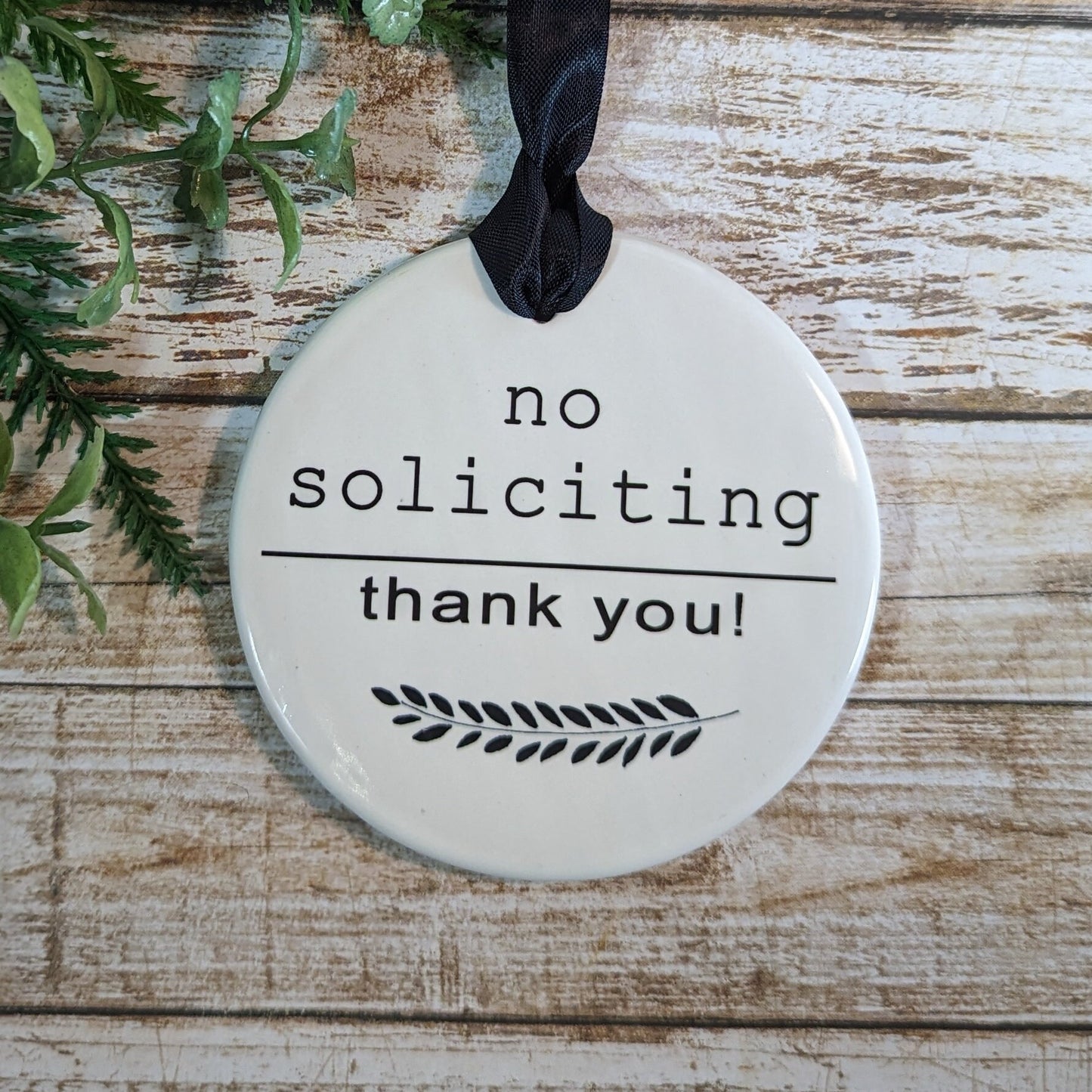 Sign: No Soliciting, Kid Friendly