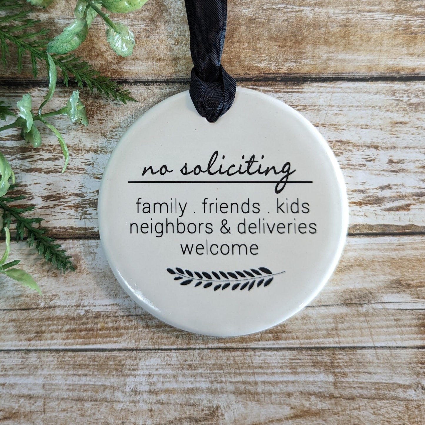 Sign: No Soliciting, Kid Friendly