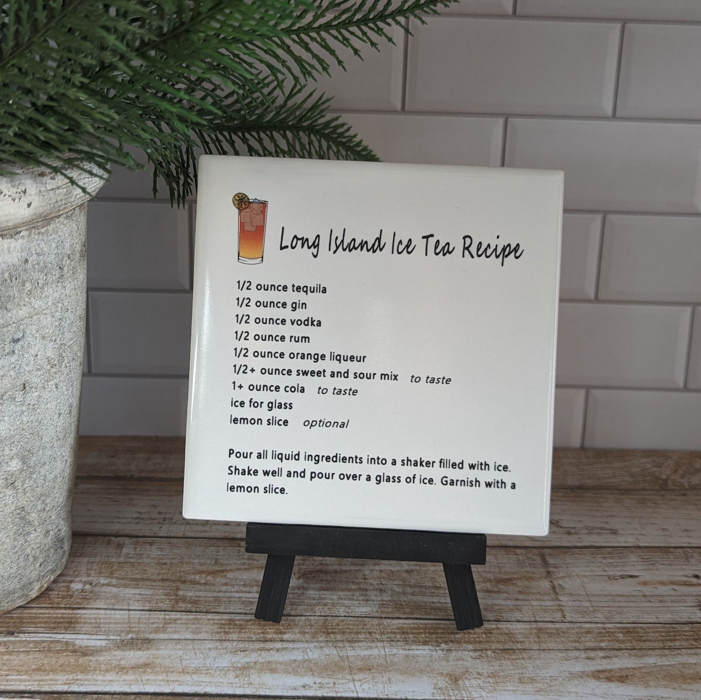 Easel Sign: Personalized Recipe, Food or Drink