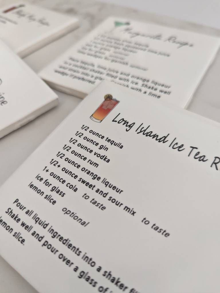 Easel Sign: Personalized Recipe, Food or Drink