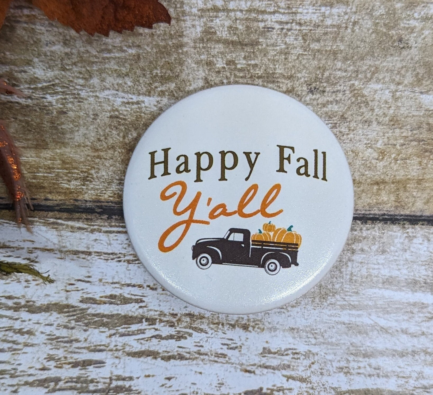 Sign Ceramic Happy Fall Y'all sign - different sizes to choose from