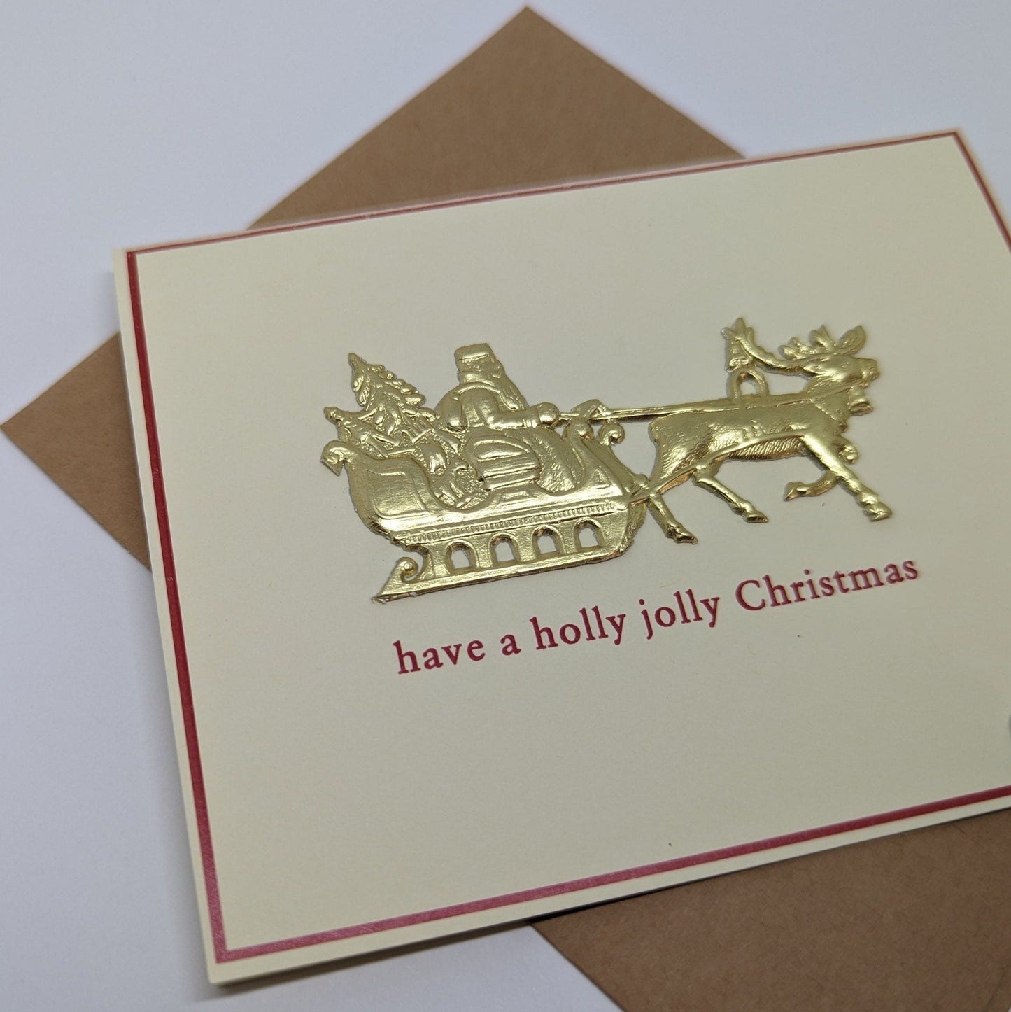 Christmas Card - Foil Christmas Cards - 4 Different Designs to choose from