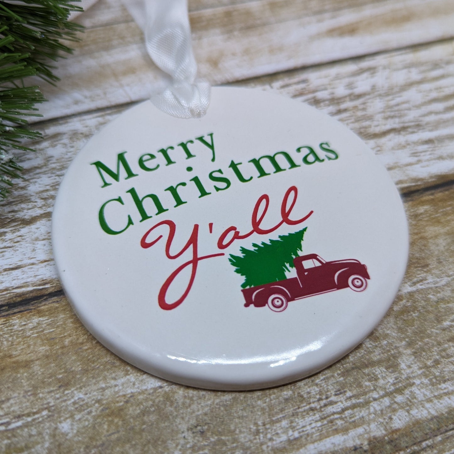 Sign: Merry Christmas Y'all