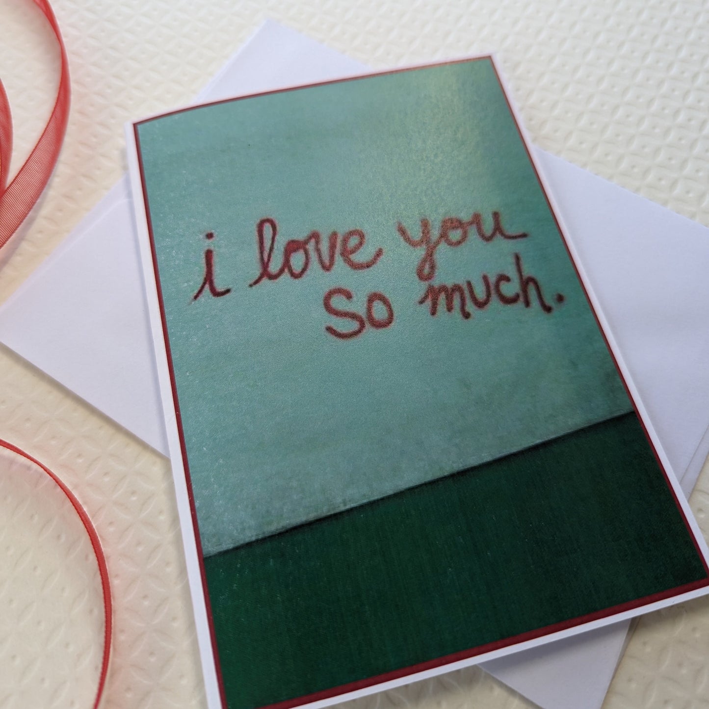 Card: Austin Tx, I Love You So Much Mural