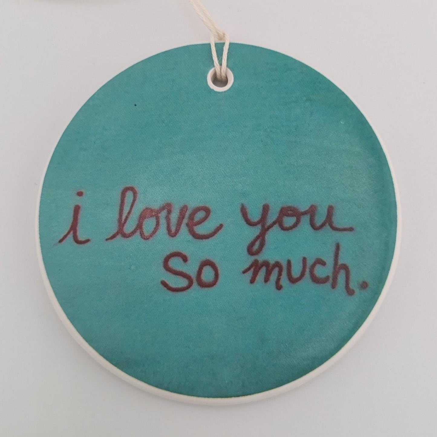 Ornament: Austin Tx, I Love You So Much Mural