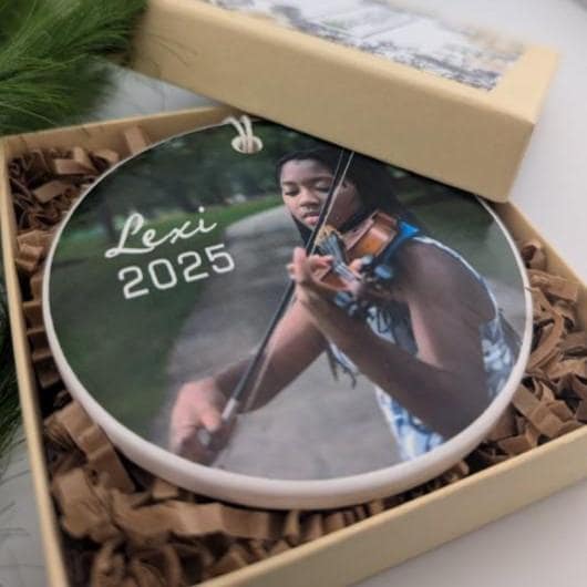 Ornament: Personalized Band, Orchestra, Club or Hobby