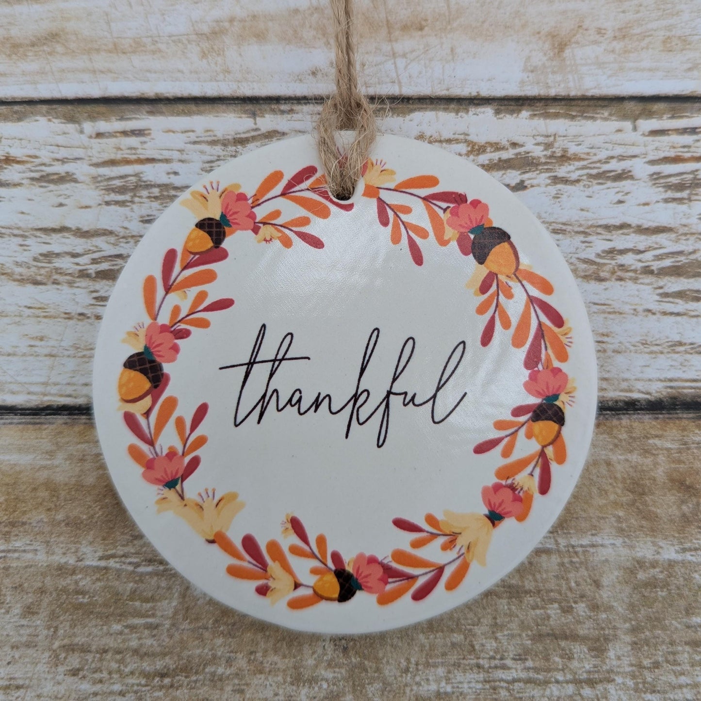 Sign: Thanksgiving, Thankful