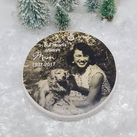 Ornament: Personalized Memorial Sympathy