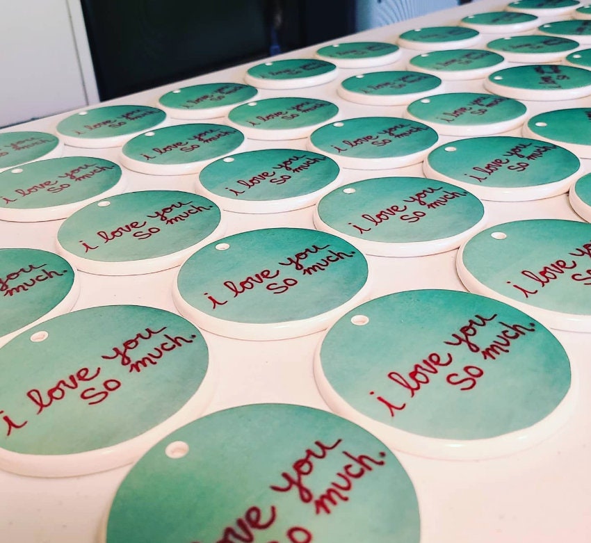 Ornament: Austin Tx, I Love You So Much Mural