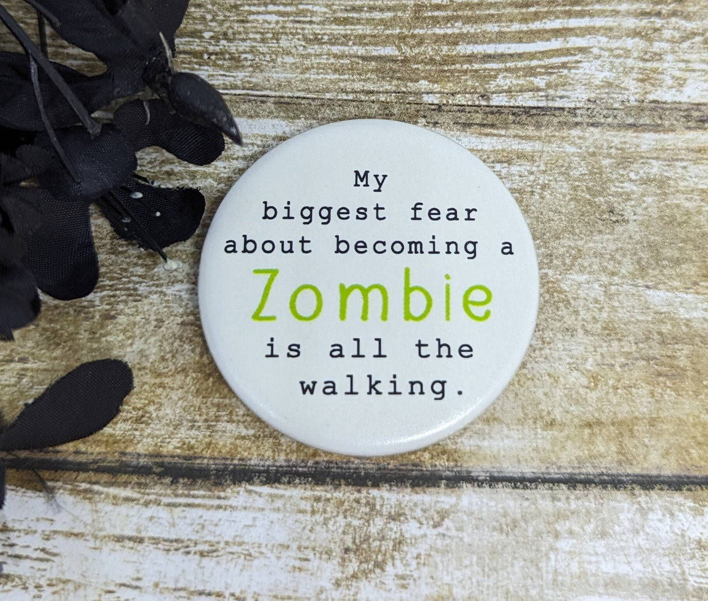 Sign Ceramic Zombie Sign - different sizes to choose from