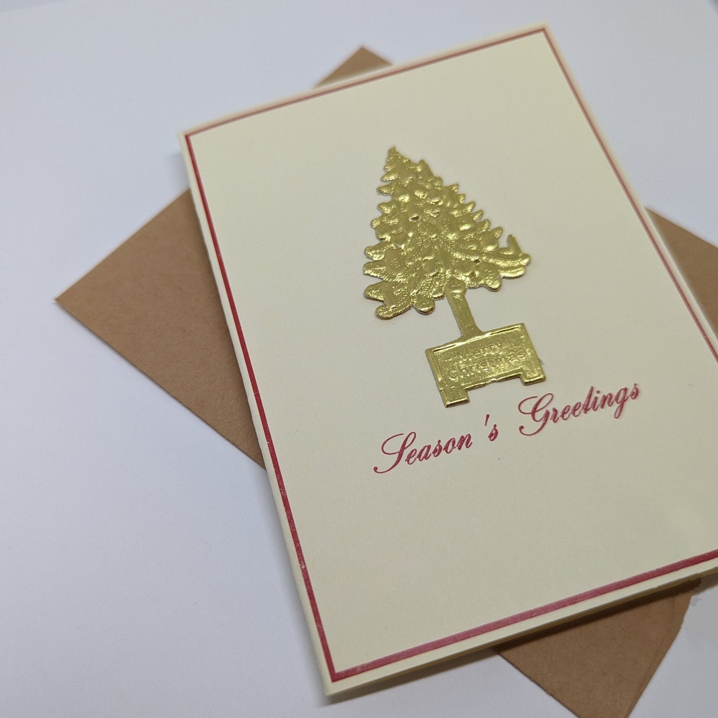 Christmas Card - Foil Christmas Cards - 4 Different Designs to choose from