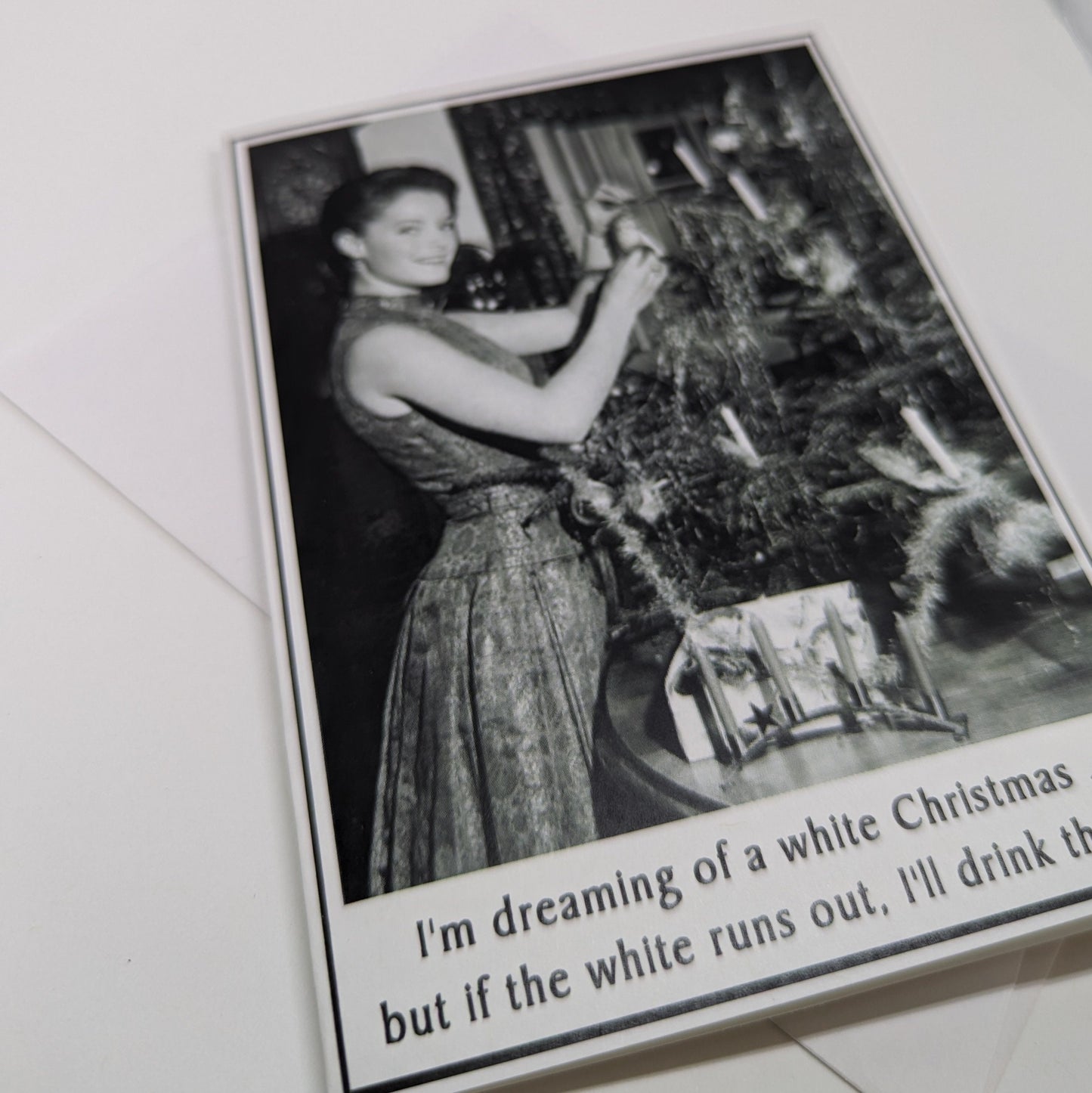 Card: Funny Christmas, Coal