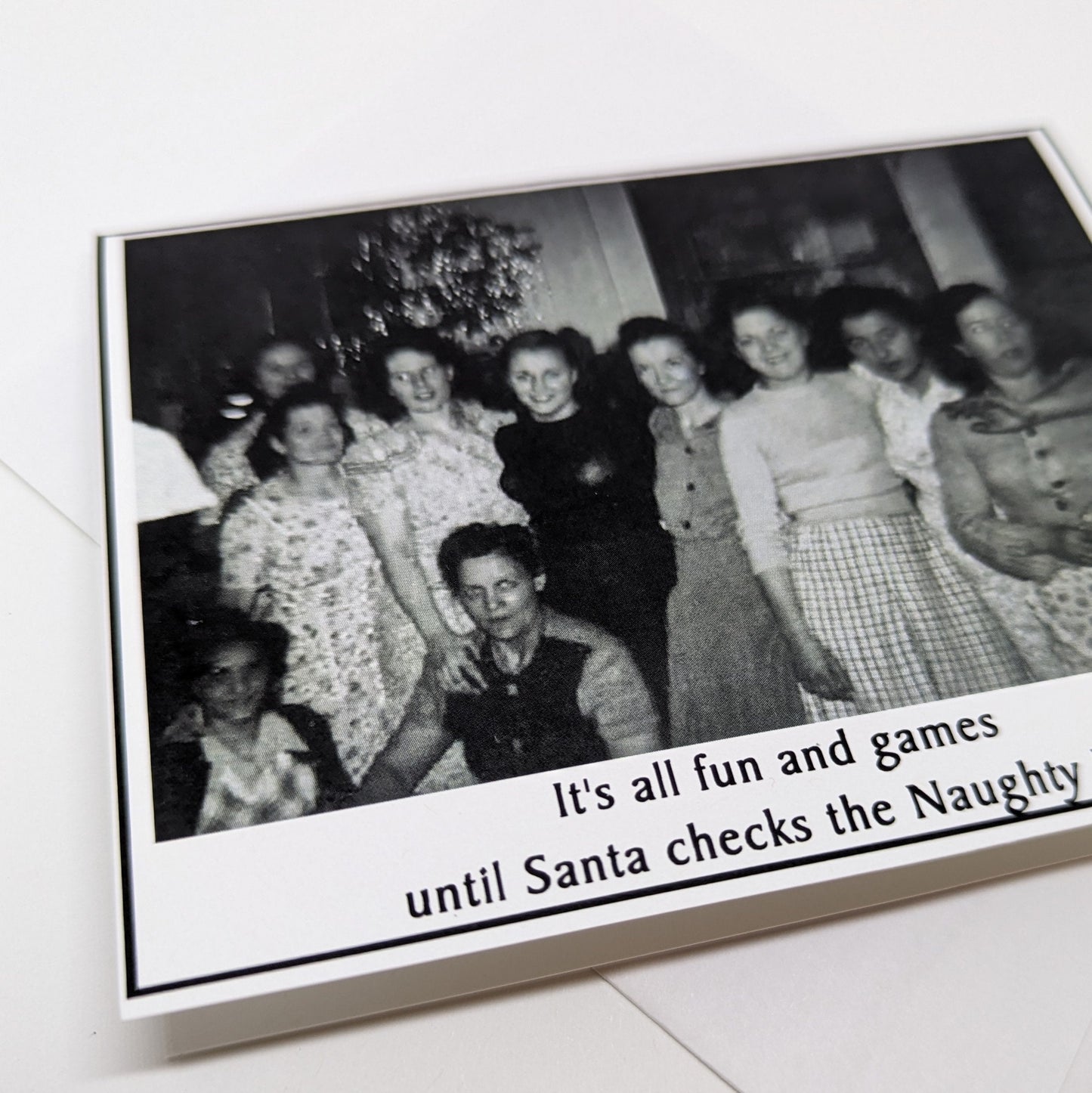 Card: Funny Christmas, Trust