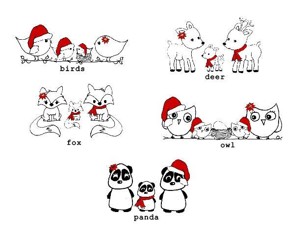 Easel Sign: Personalized Line Drawn from Our Family to Yours