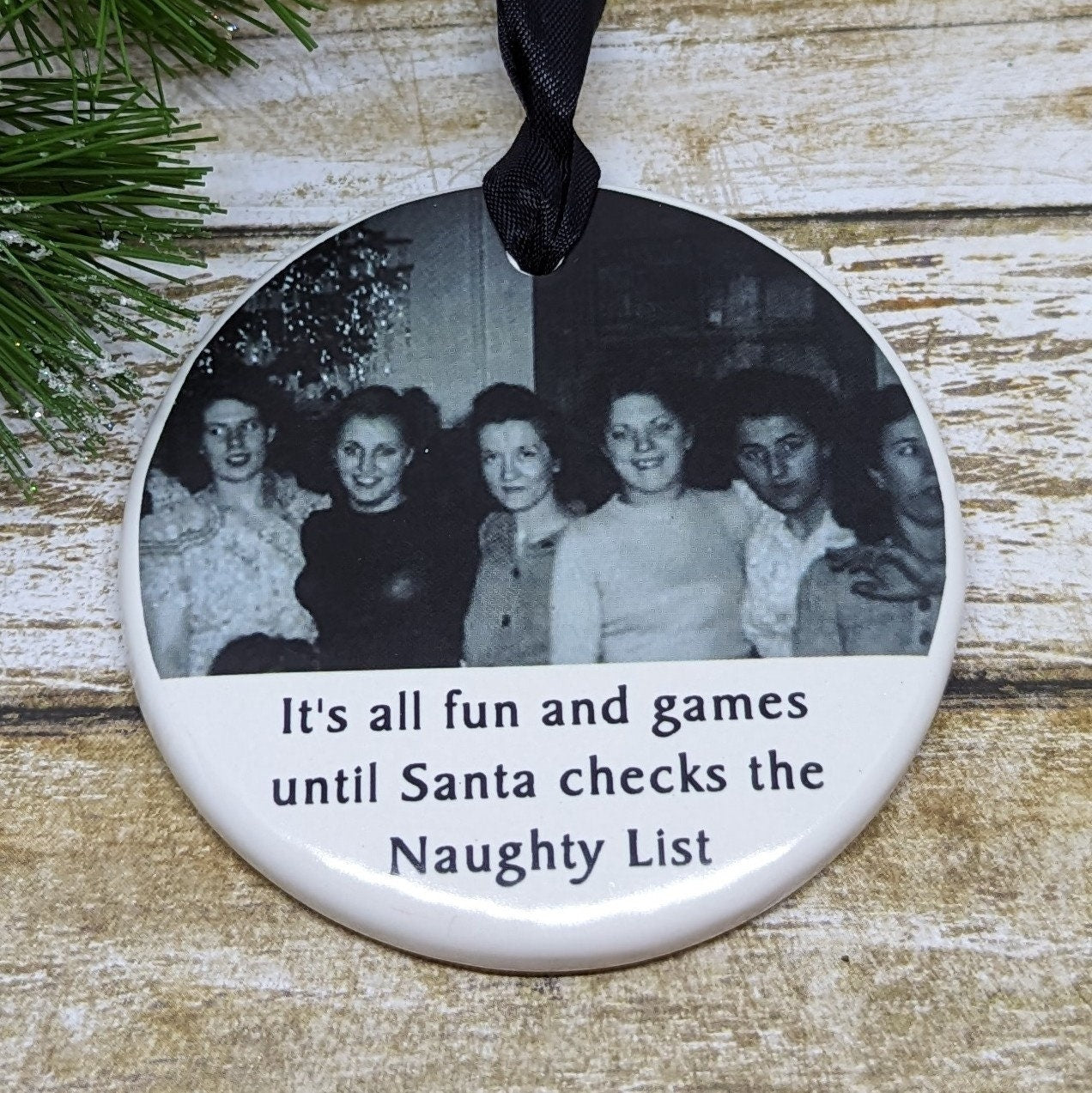 Sign Ceramic Snarky Christmas signs - different designs to choose from