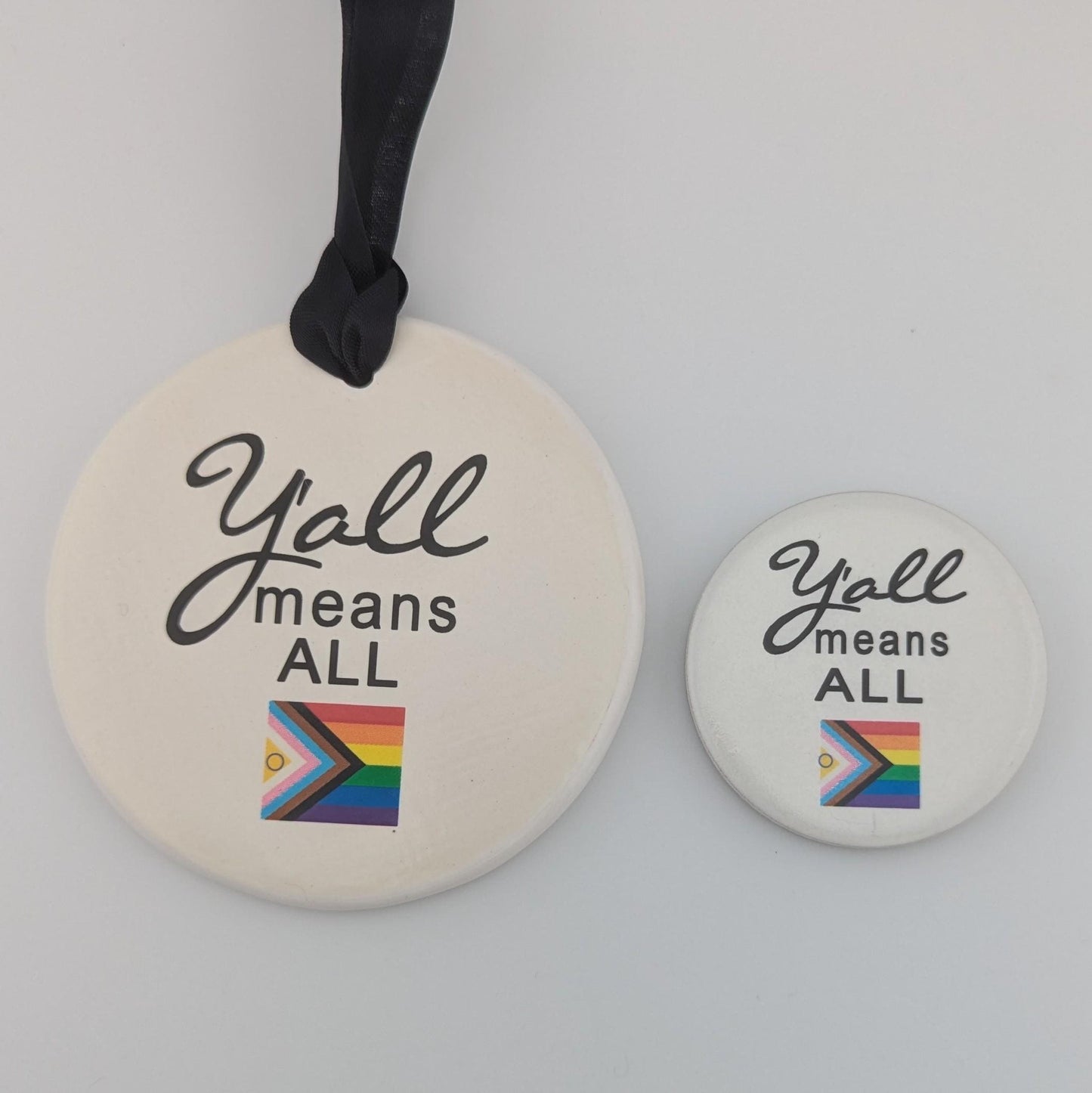 Sign: Inclusive Pride Y'all Means All