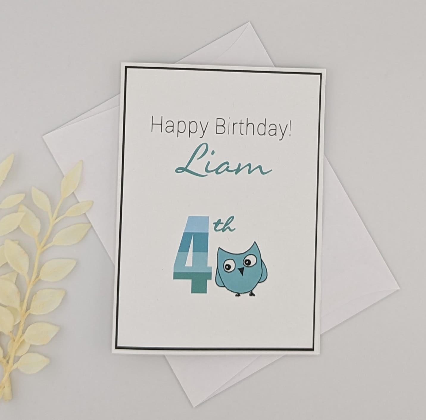 Custom Children's Birthday Card - critter
